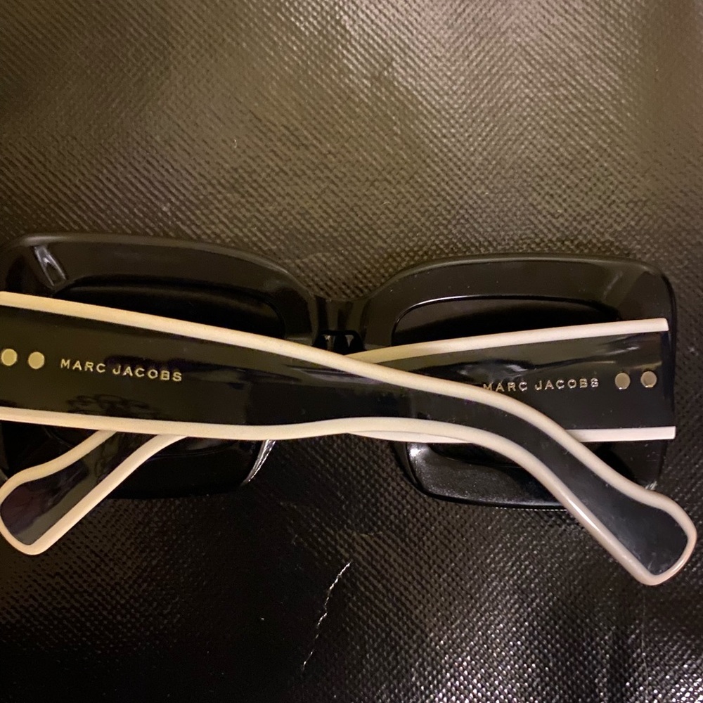 Marc Jacobs Black with white sunglasses